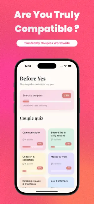 Before Yes: Marriage Quiz screenshot 1