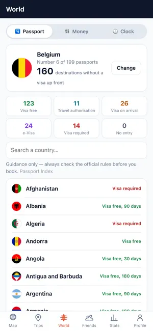 World Traveler Map screenshot 4