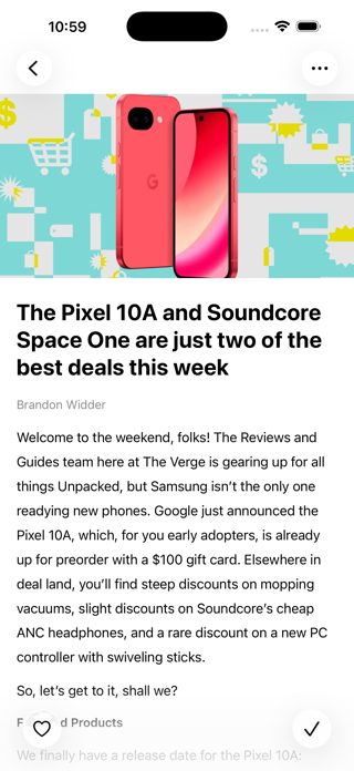 Reader mini - 24H News & RSS Screenshot 2 of 7