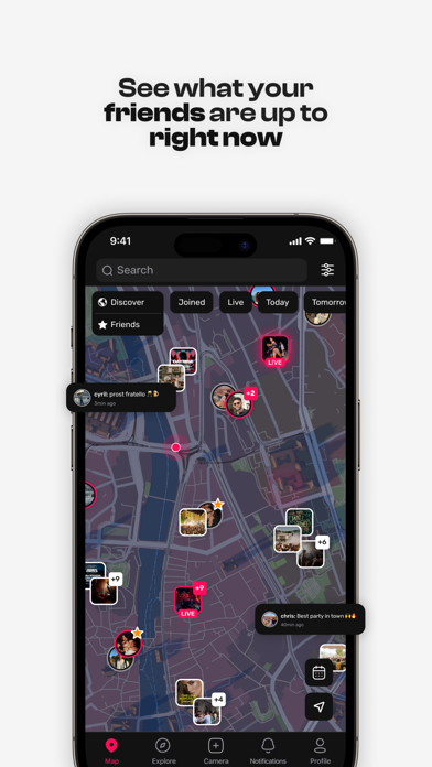 Mapin: Discover the World iPhone screenshot 6 - Social Networking app