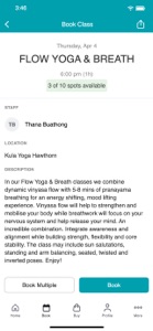 Kula Yoga Australia screenshot #3 for iPhone