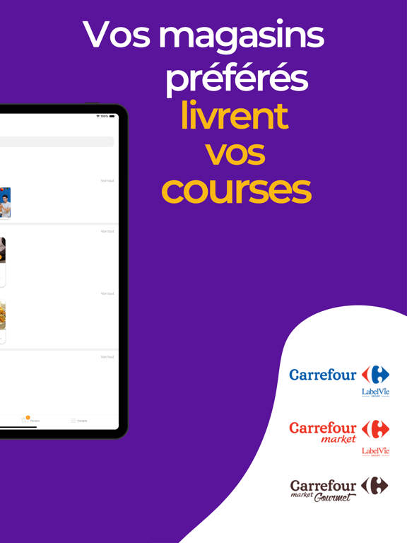 Bringo by Carrefour Maroc iPad screenshot 2 - Shopping app