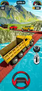 Semitrailer Truck Climbing screenshot #2 for iPhone