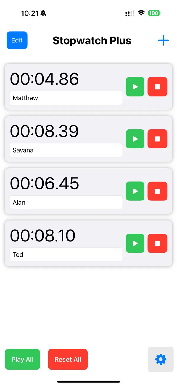 Screenshot #3 pour Stopwatch Run