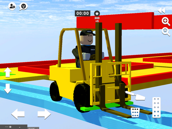 Obby Unreal Forklift Online iPad screenshot