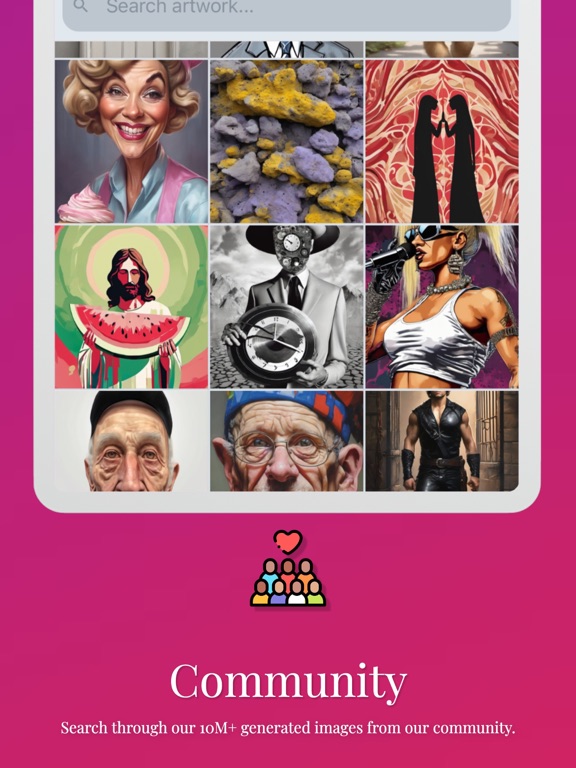 AI Artwork Generator - Canvism iPad screenshot 6 - Entertainment app