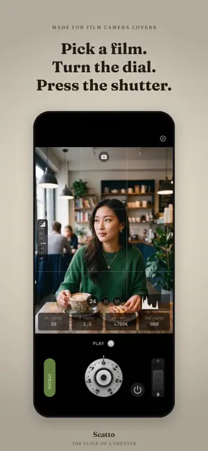 Scatto - Retro Film Camera screenshot 1