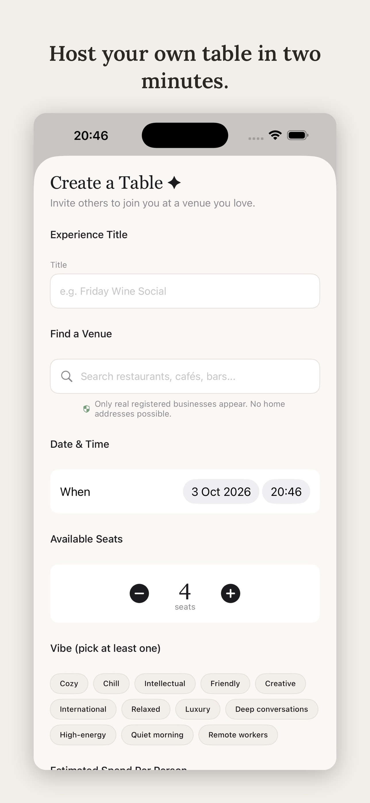 Screenshot 5 of Splits: Shared Dining