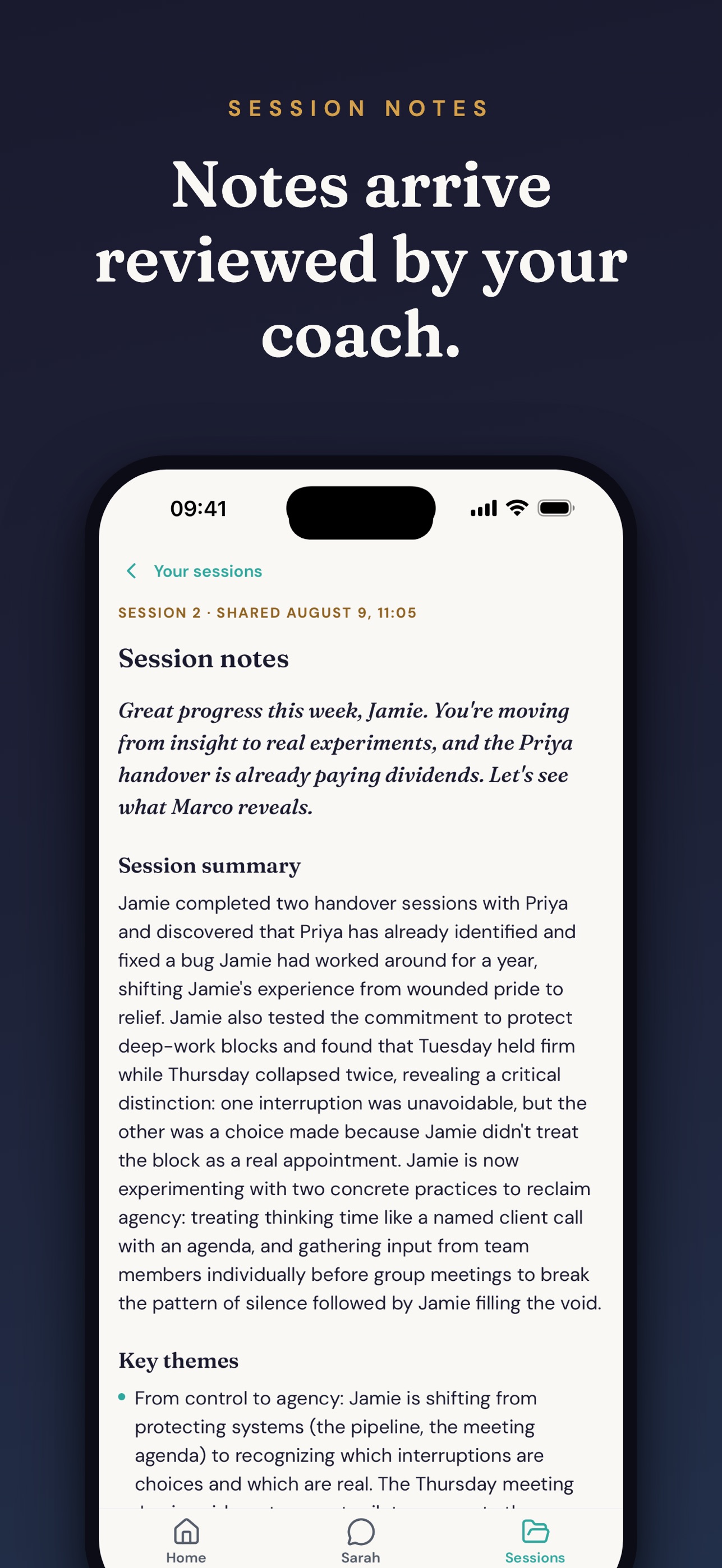Screenshot 2 of CoachNova