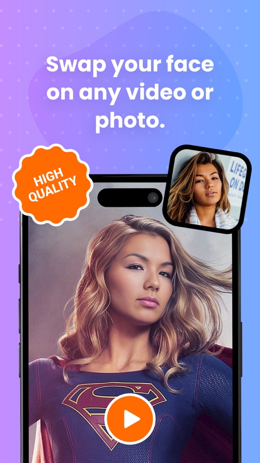 #1. AI Face Swap Video Generator (iOS) Podle: Leah Walter
