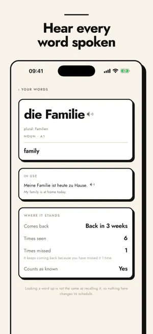 Genau: German Flashcards screenshot 3