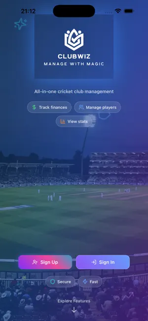 ClubWiz screenshot 1