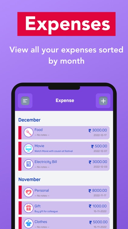 Expense tracker ⋆ screenshot-3