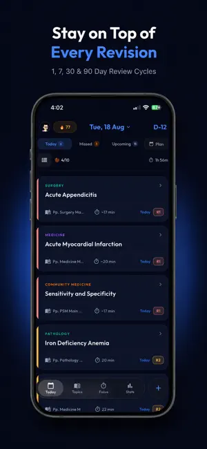 RecallX - Spaced Repetition screenshot 1