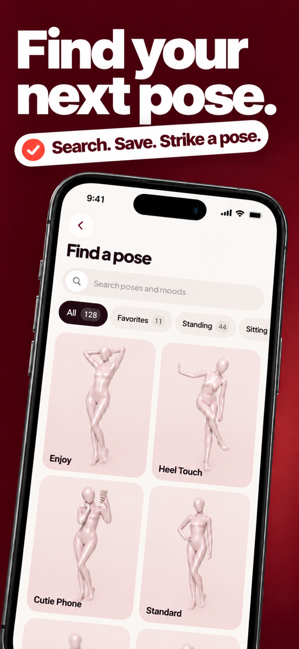 Screenshot 2 of Empose: Aesthetic Poses