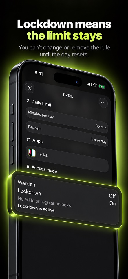 Warden: App Blocker & Focus screenshot 3