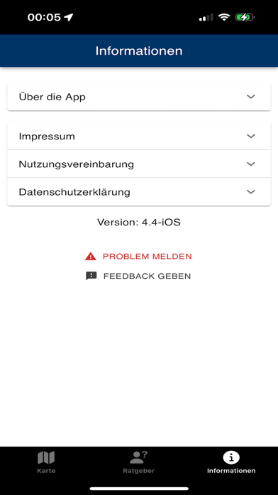 HochwassergefahrST Screenshot
