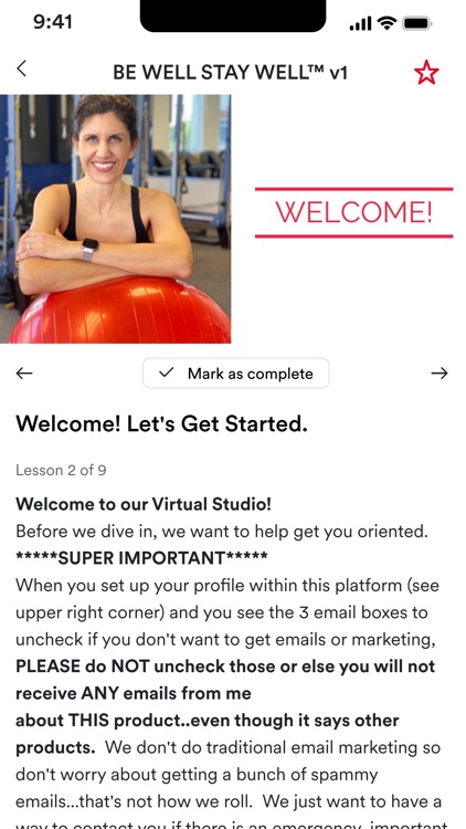 Be Well-Stay Well Network