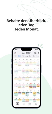 Dæly Calendar iPhone screenshot 2