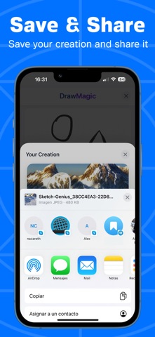 DrawMagic AI iPhone screenshot