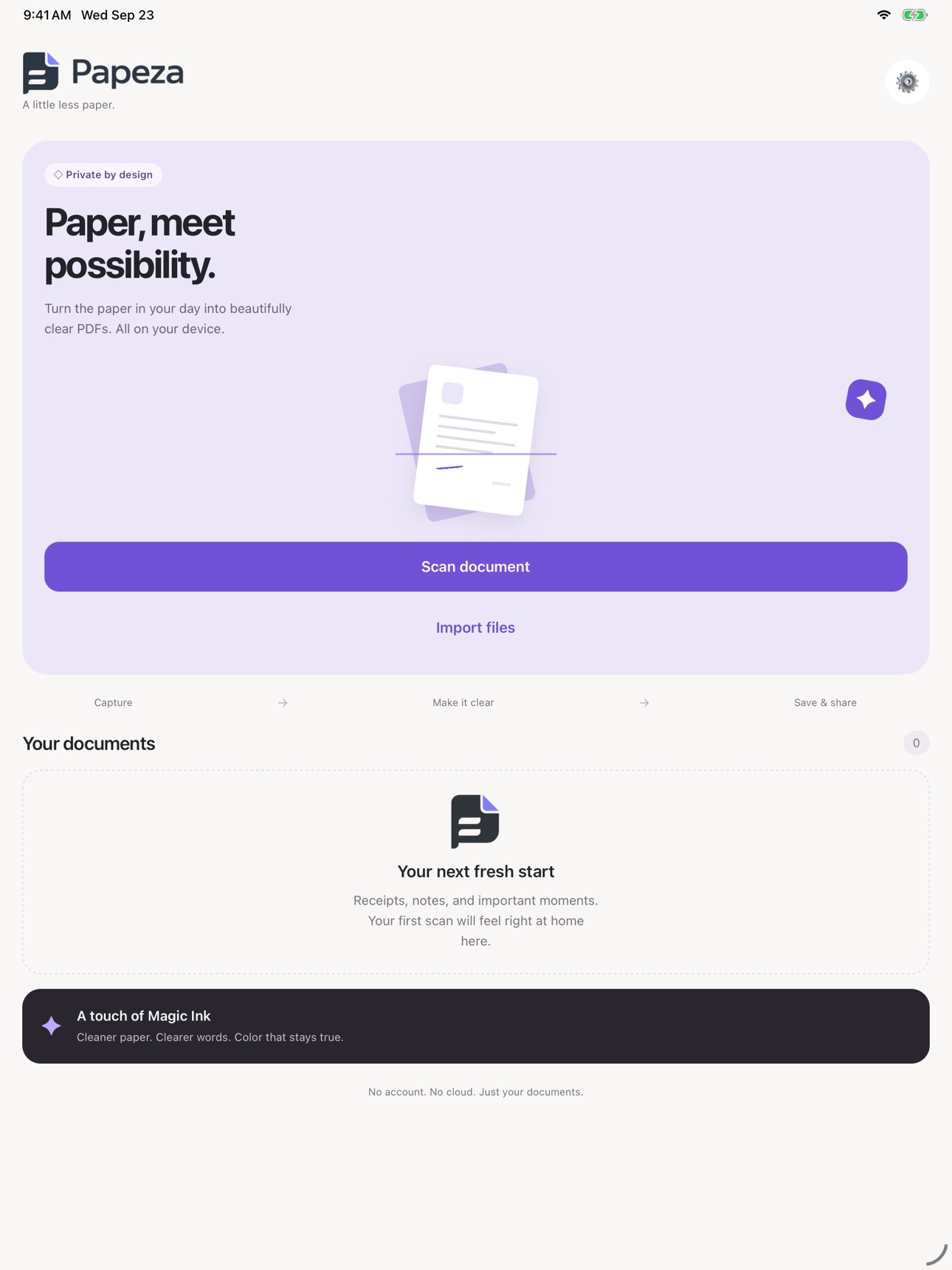Screenshot 9 of Papeza: Private PDF Scanner