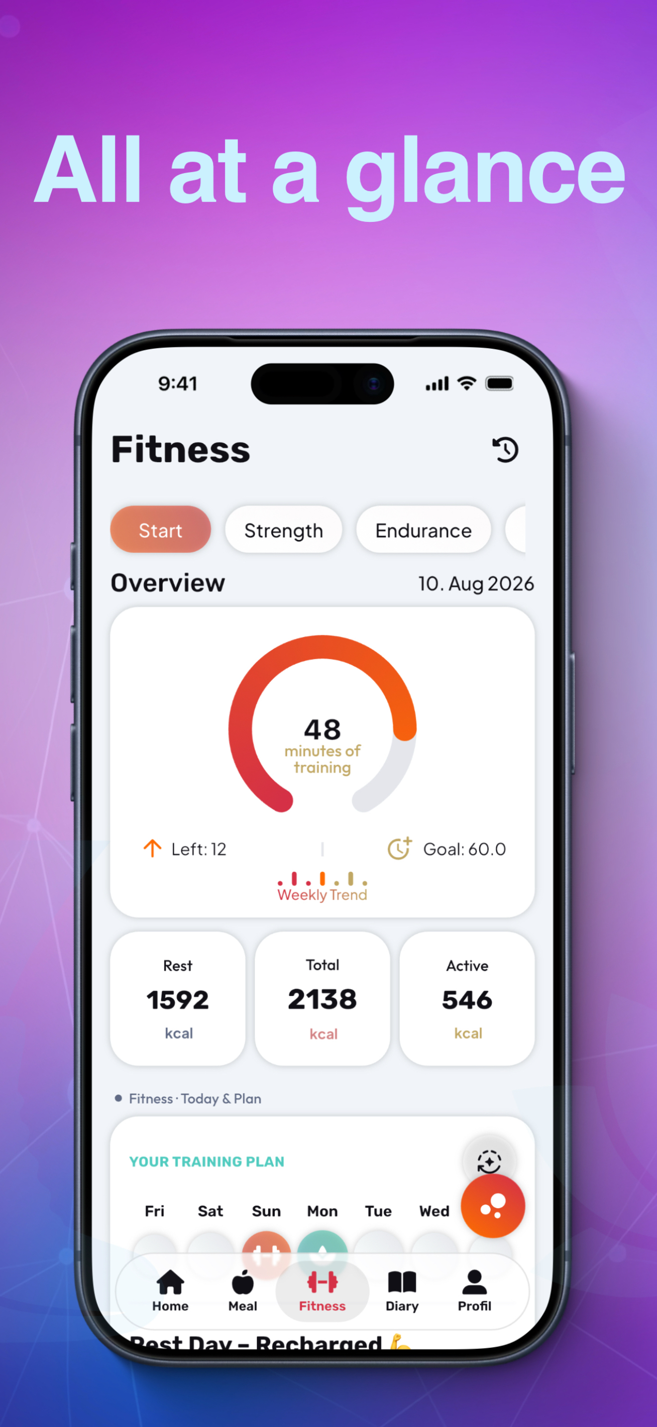 Ryvion: AI Workout Planner screenshot 2