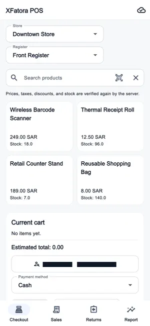 XFatora POS & Retail screenshot 2