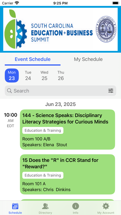 App screenshot
