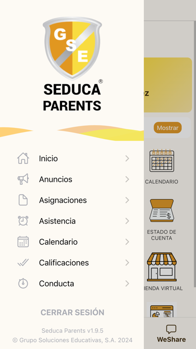 Seduca Parents Screenshot