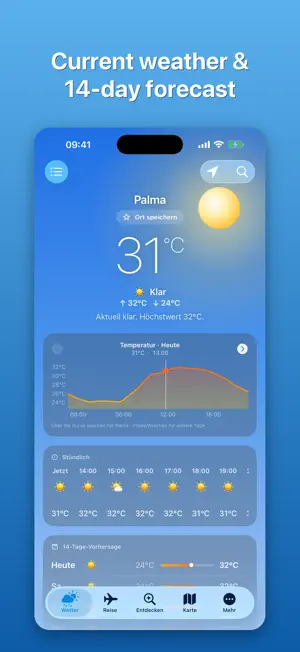 Wettergram screenshot 1