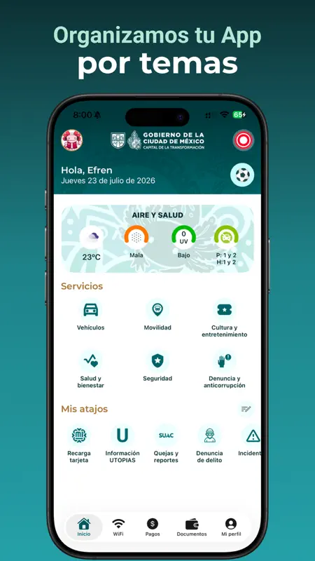 App CDMX screenshot 1 of 10
