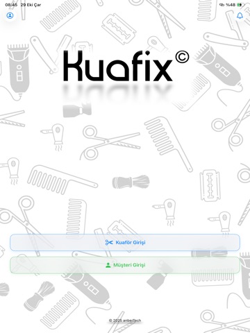 Kuafix iPad screenshot