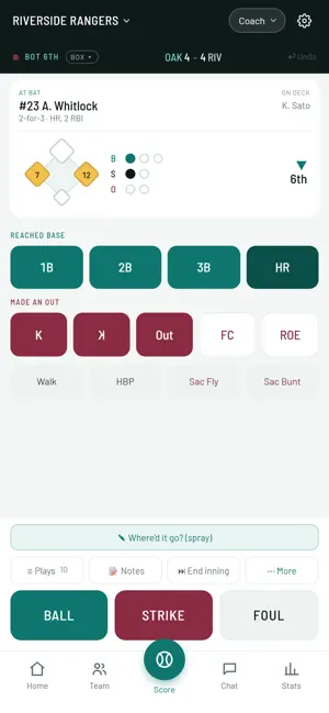 Gameday Baseball screenshot 1