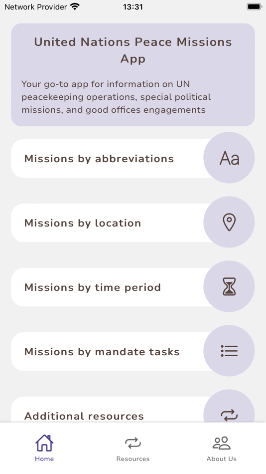 #2. UN Peace Missions App (iOS) 由: Fondation pour l'institut de hautes etudes internationales et du developpement (Geneve)