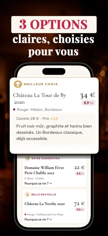 WinePick : carte des vins screenshot 3 of 4