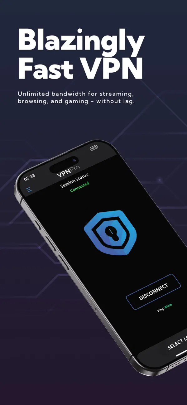 Screenshot #3 pour VPN Pro – Fast & Secure Proxy