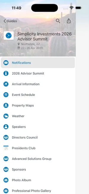 Simplicity Group Events screenshot 1