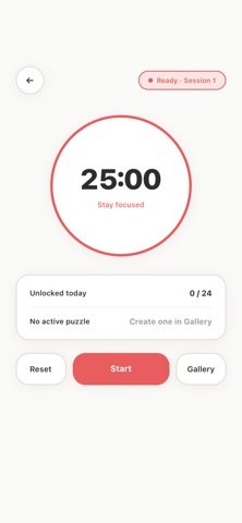 Puzzle Pomodoro Screenshot 5 of 5