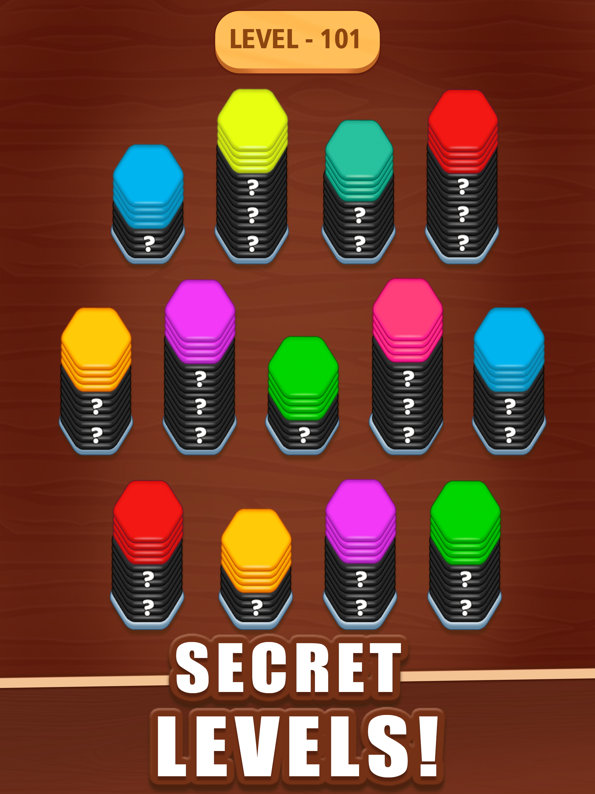 Hexa Sort 3D: Wood Sort Master screenshot 7