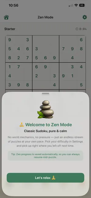 Bearly Sudoku screenshot 2