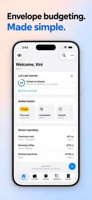 My Envelopes screenshot 1