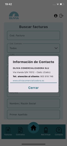 Olivia Comercializadora screenshot