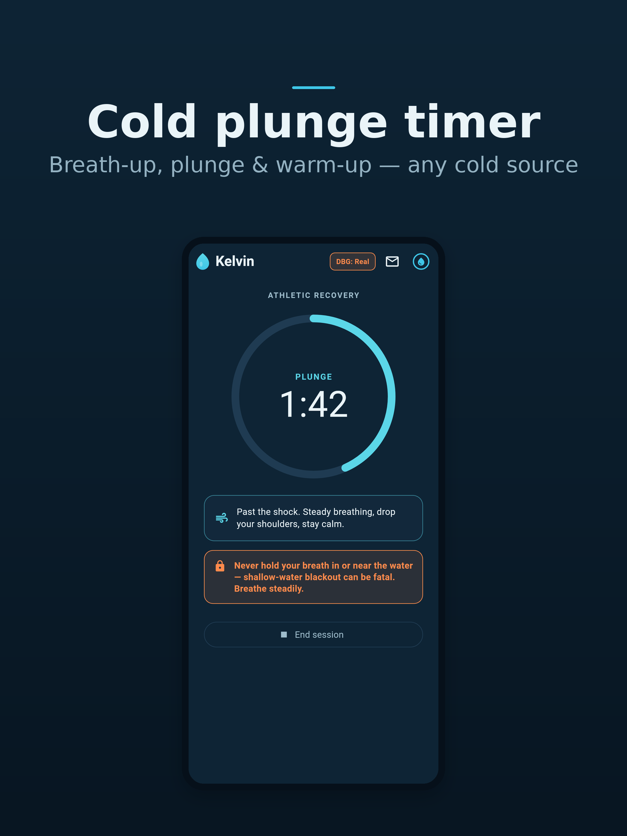 Kelvin: Cold Plunge Tracker