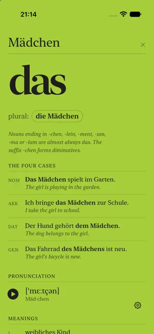 DerDieDas: The German Articles screenshot 3