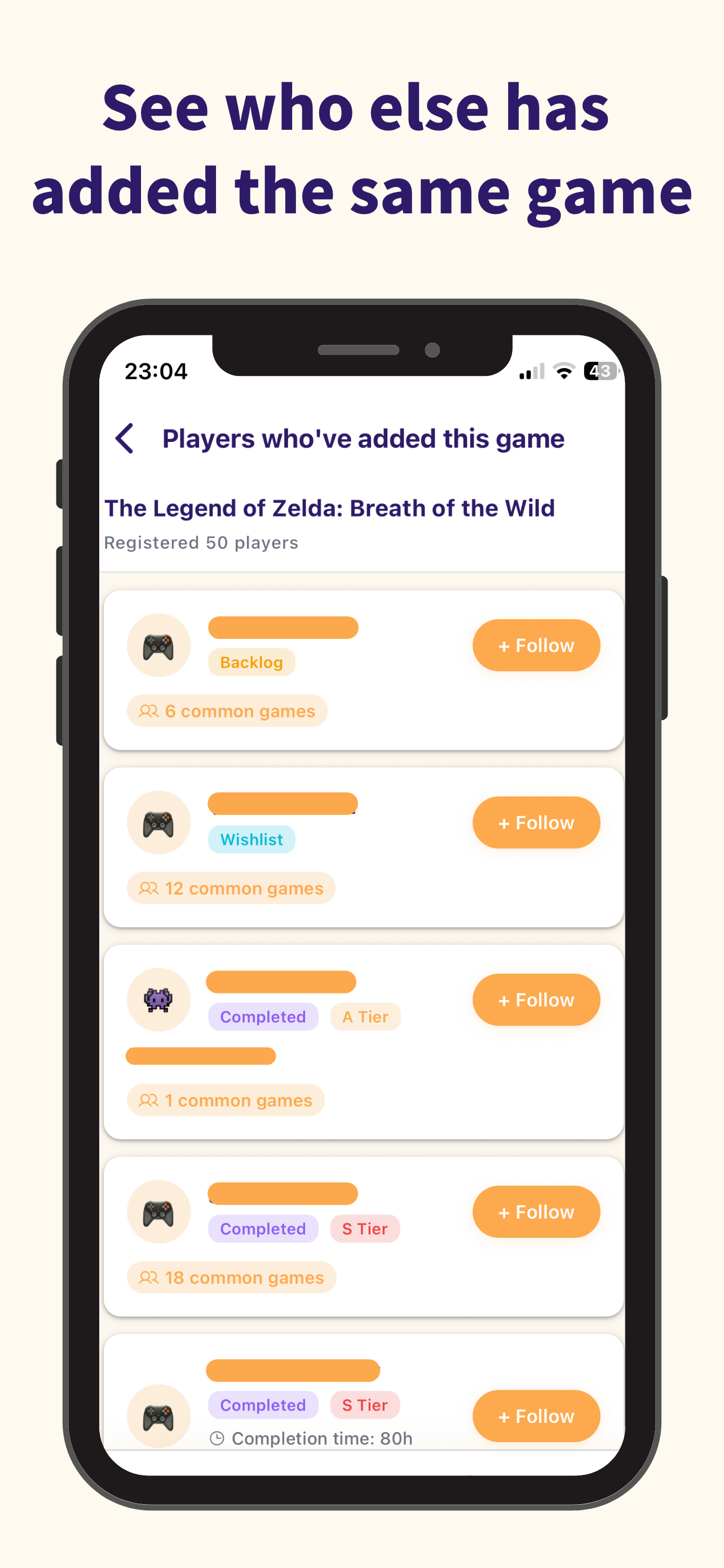 Gamekore: Game Backlog Manager