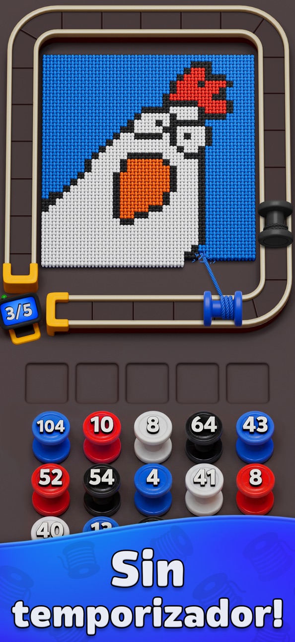 Yarn Loop: Knit Puzzle iOS Mod IPA screenshot 1 - iOS game interface