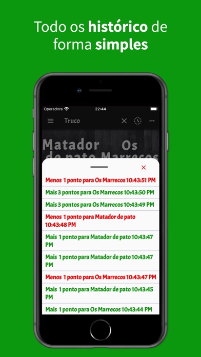 Marcador de Truco digital Screenshot