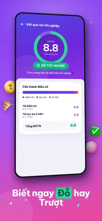 THPT Score Calculator 2026 screenshot 3