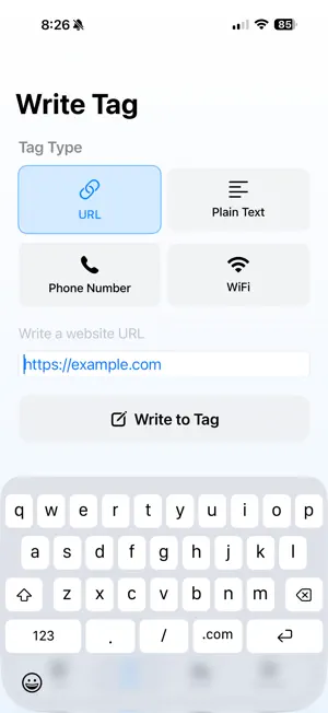 NFC Reader / Writer screenshot 2