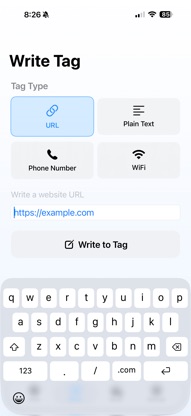 NFC Reader / Writer screenshot 2